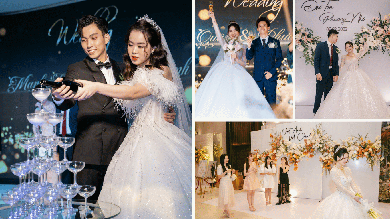 Lễ cưới Huyền Thanh – Tiến Thành - ảnh 14
