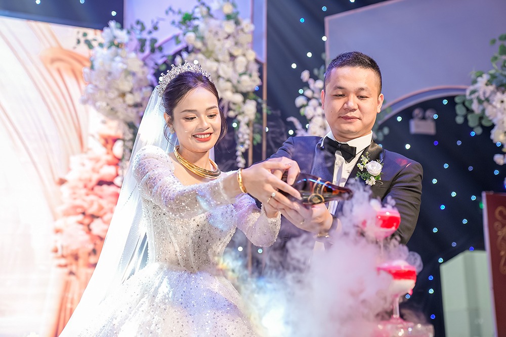 Lễ cưới Huyền Thanh – Tiến Thành - ảnh 12