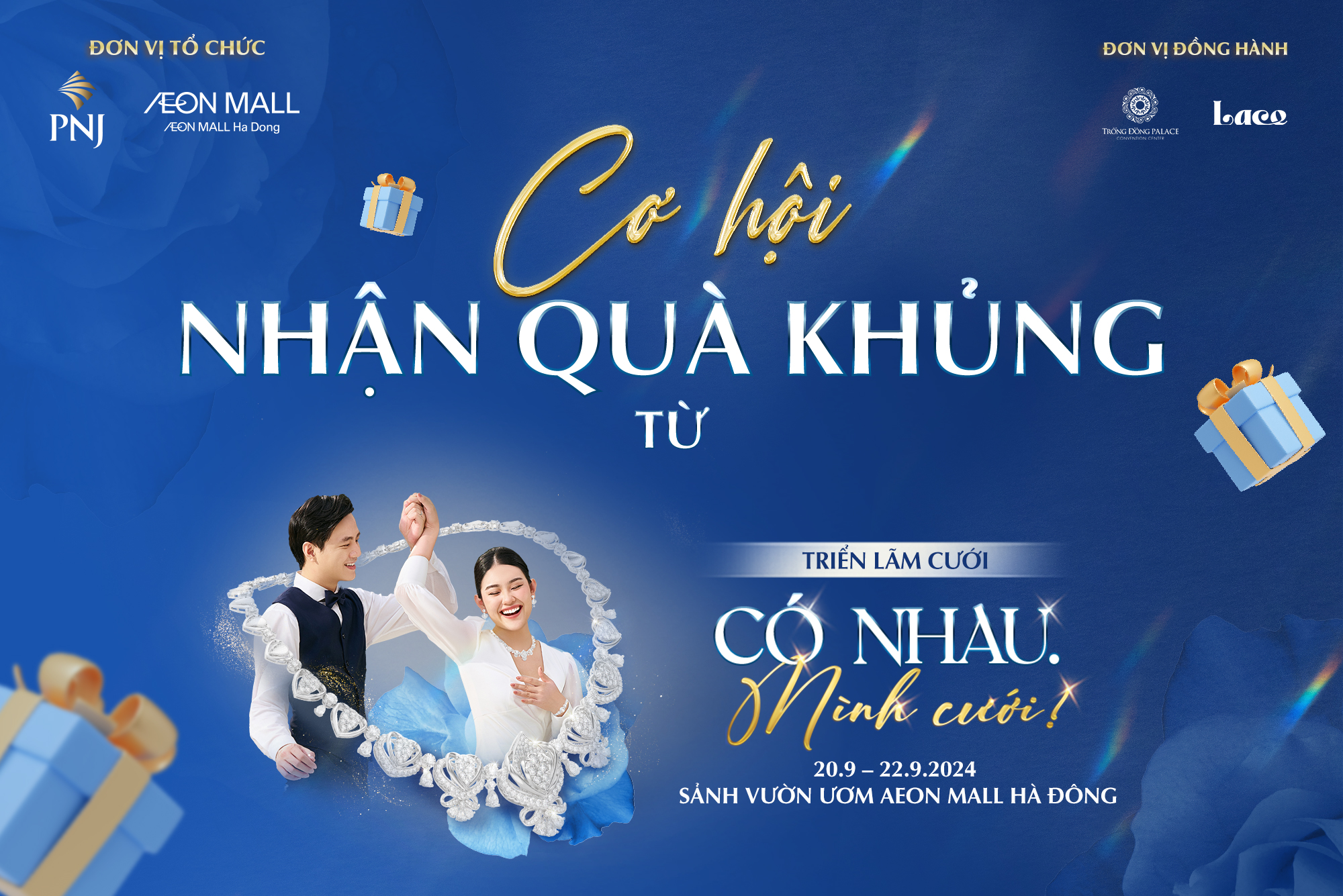 Cơ hội nhận quà cực khủng khi tham gia Mini Game Wedding Fair 2024